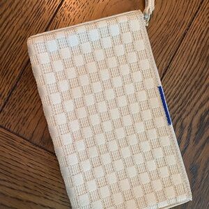 Rothy's Vanilla Basketweave Wristlet